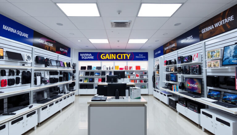 Gain City Marina Square: Hours, Products & Services