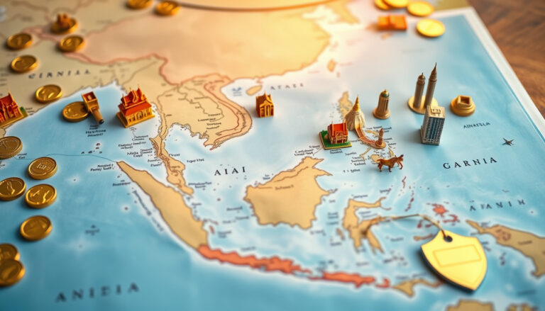 Map of Southeast Asia: 11 Countries, Safest & Richest
