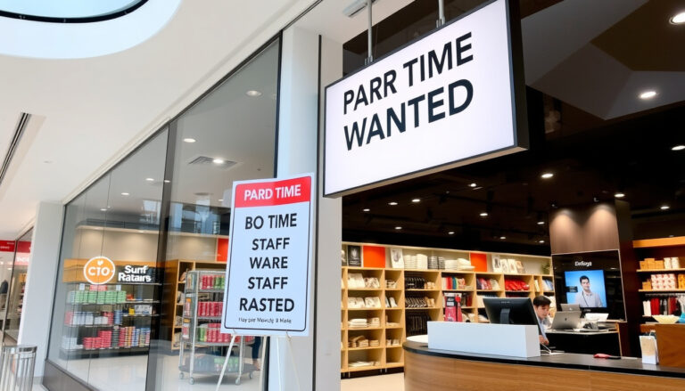 Part-Time Retail Jobs Singapore: Salary, Hours & Top Jobs